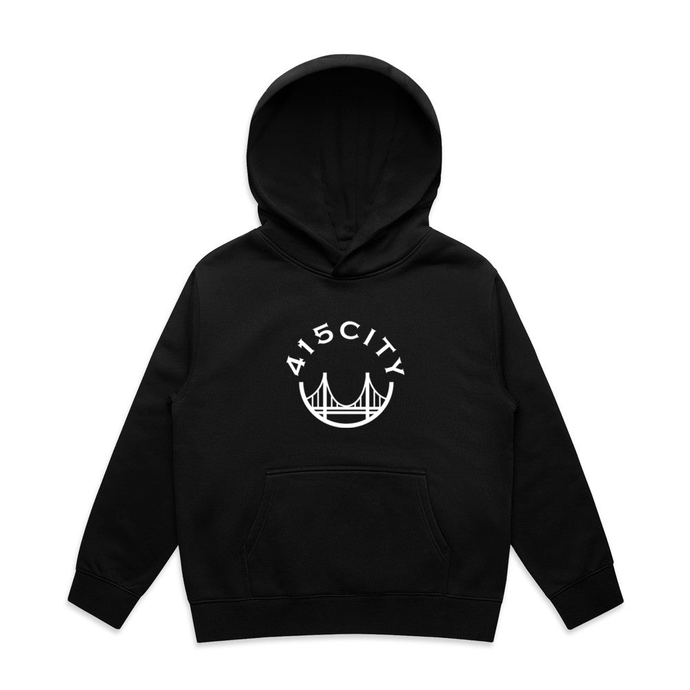 Kid's Black/White Classic Hoodie