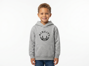 Kid's Gray Marle/Black Classic Hoodie