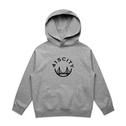 Youth's Gray Marle/Black Classic Hoodie