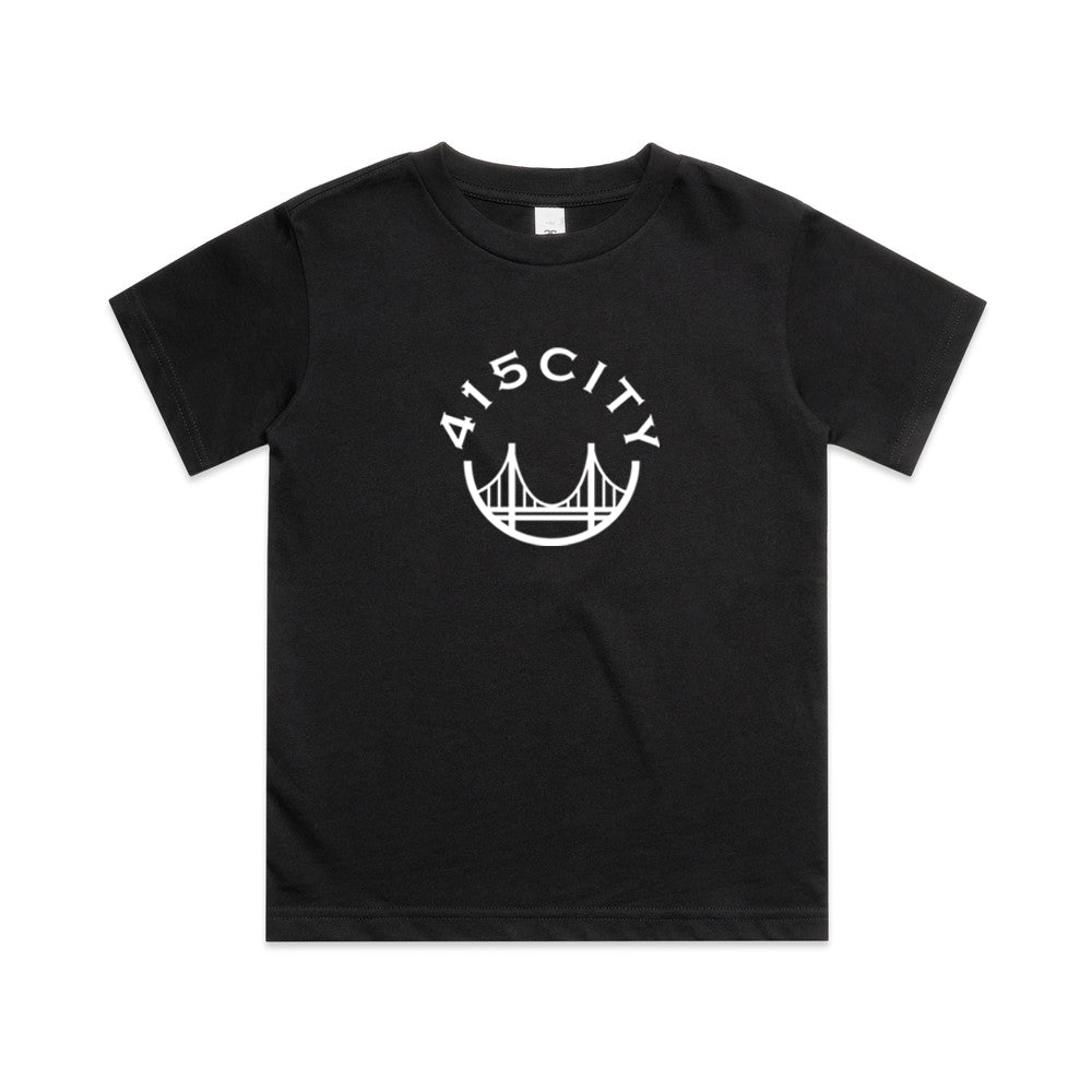 Kid's Black/White Classic Tee