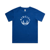 Kid's Bright Royal/White Classic Tee