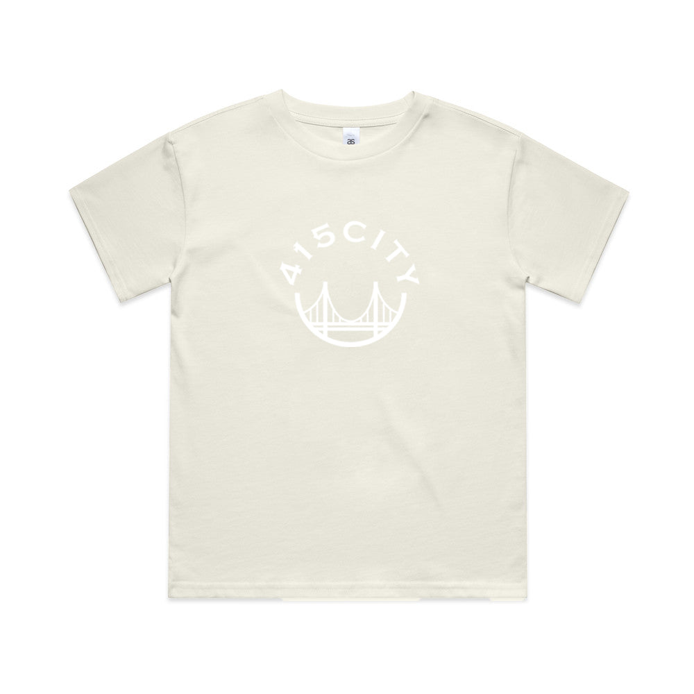 Kid's Ecru/White Classic Tee