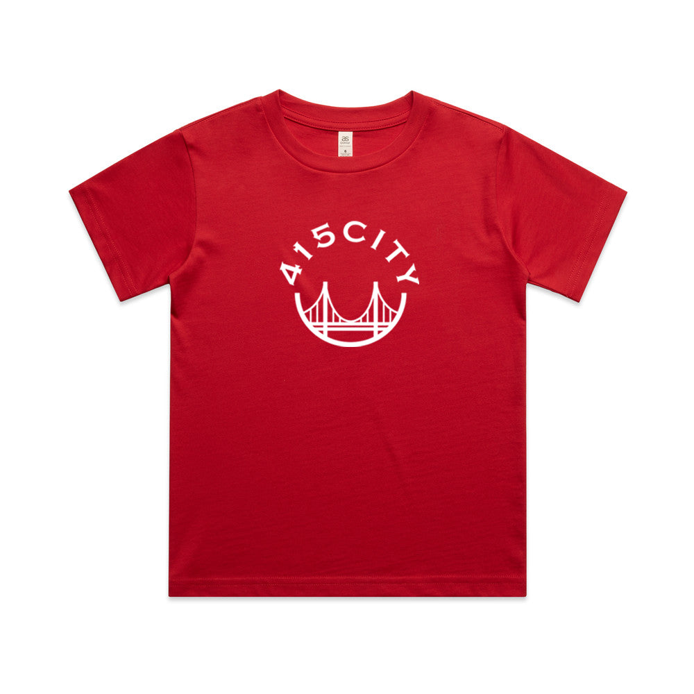 Kid's Red/White Classic Tee
