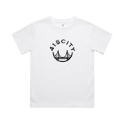 Kid's White/Black Classic Tee