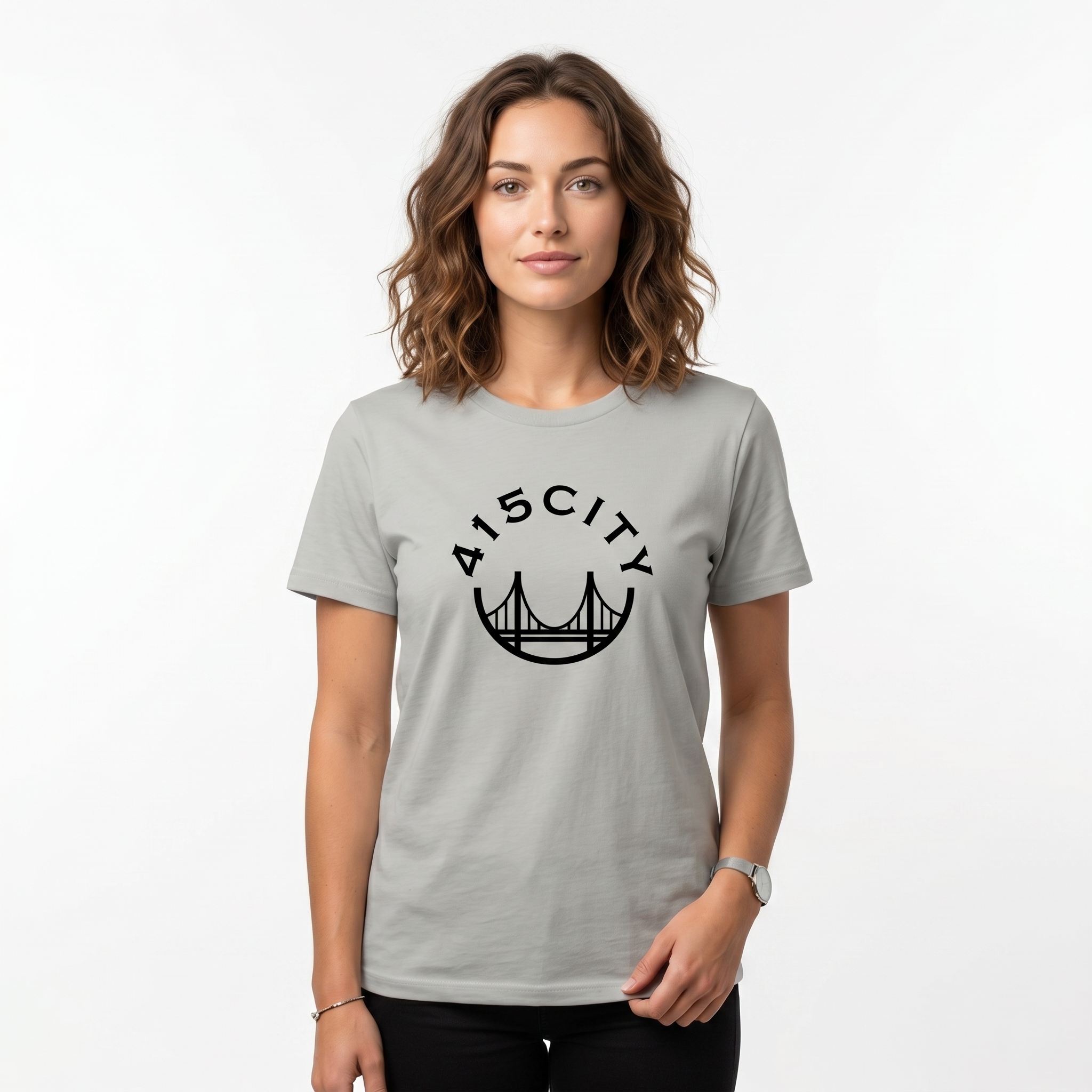 Women's Storm/Black Classic Tee