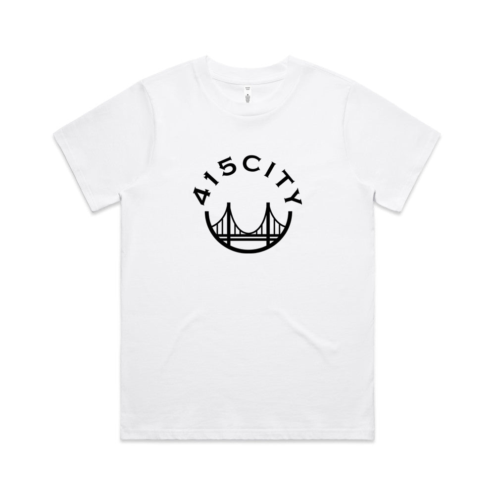 Women's White/Black Classic Tee