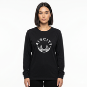 Women's Black/White Classic Longsleeve
