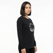 Women's Black/White Classic Longsleeve