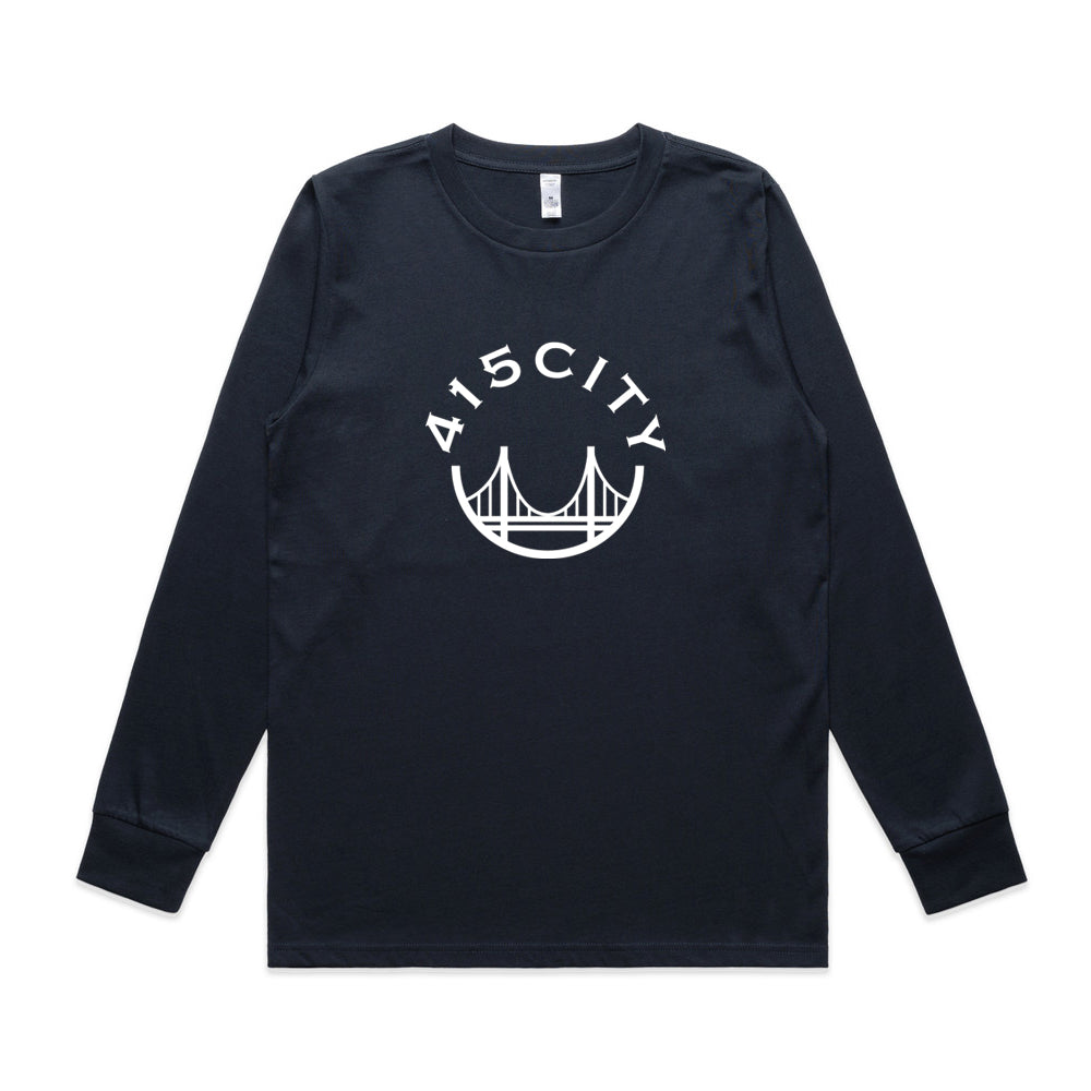 Women's Navy/White Classic Longsleeve