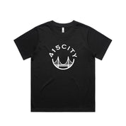 Women's White/Black Classic Minus Tee