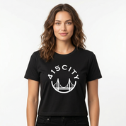 Women's White/Black Classic Minus Tee