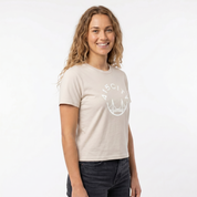 Women's Bone/White Classic Minus Tee