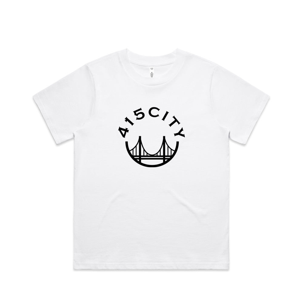 Women's White/Black Classic Minus Tee