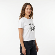 Women's White/Black Classic Minus Tee