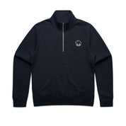 Women's Navy/White Classic Half Zip Sweatshirt