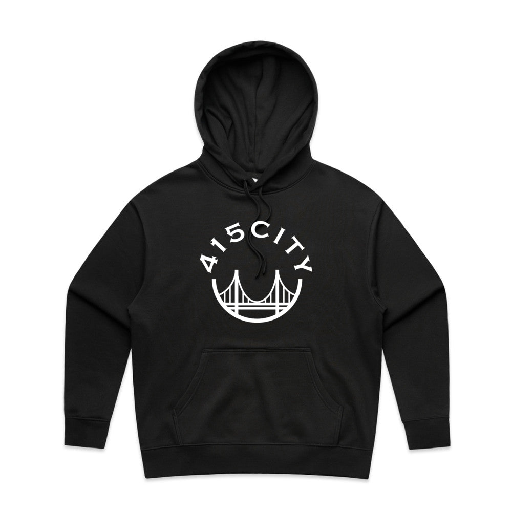 Women's Black/White Classic Heavy Hoodie