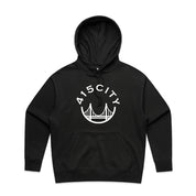 Women's Black/White Classic Heavy Hoodie