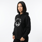 Women's Black/White Classic Heavy Hoodie
