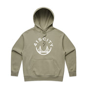 Women's Eucalyptus/White Classic Heavy Hoodie