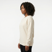 Women's Ecru/White Classic Crewneck