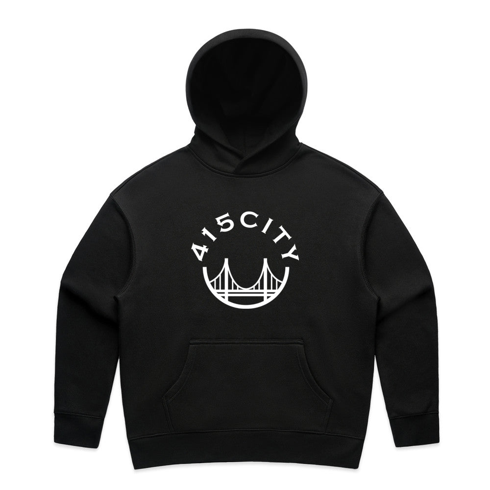 Women's Black/White Classic Hoodie