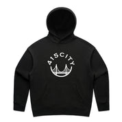 Women's Black/White Classic Hoodie