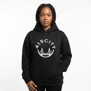 Women's Black/White Classic Hoodie