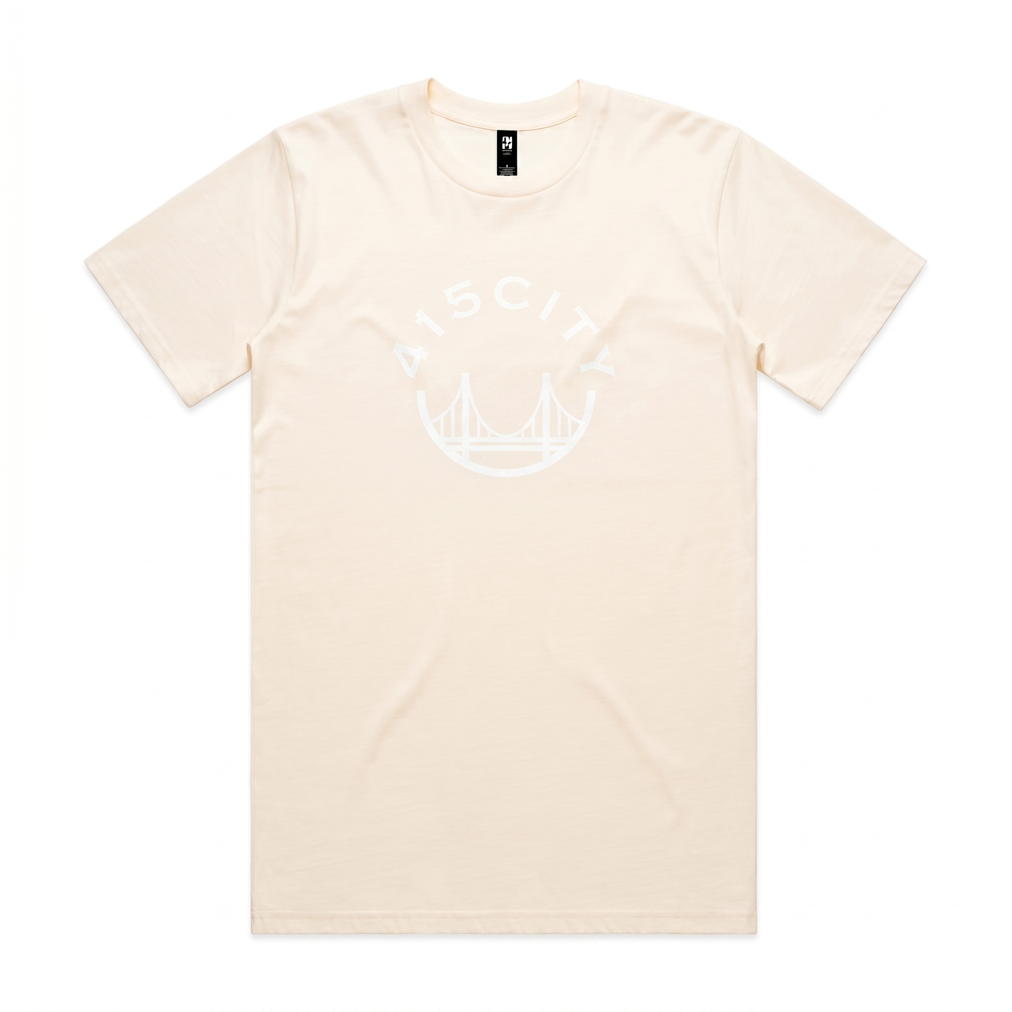 Men's Ecru/White Classic T-Shirt