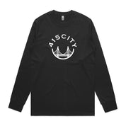 Men's Black/White Classic Long Sleeve Shirt