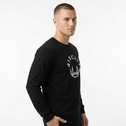 Men's Black/White Classic Long Sleeve Shirt