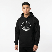 Men's Black/White Hoodie