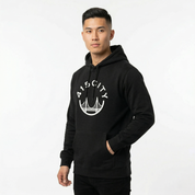Men's Black/White Hoodie