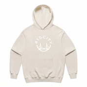 Men's Bone/White Heavy Hoodie